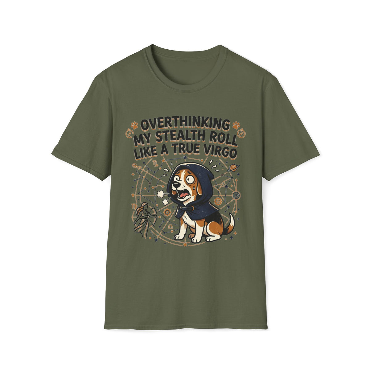 Overthinking My Stealth Roll Like A True Virgo T-shirt