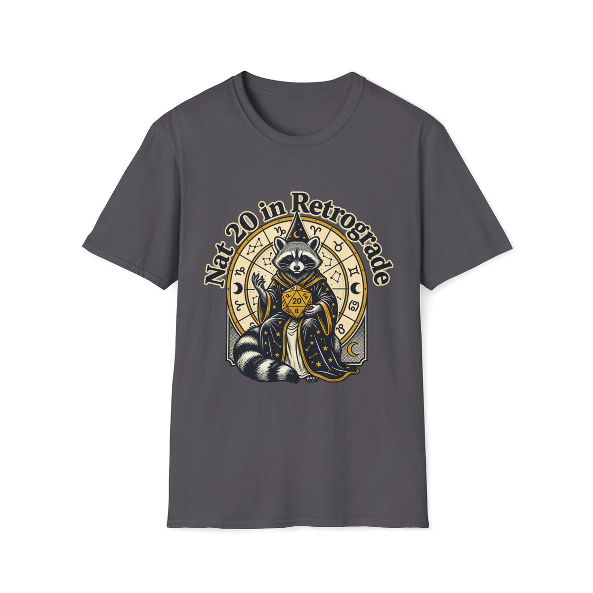 Nat 20 in Retrograde T-shirt