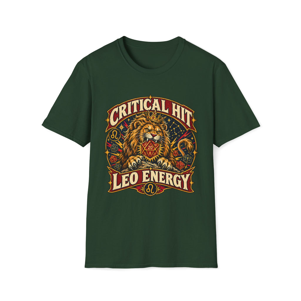 Critical Hit Leo Energy T-shirt