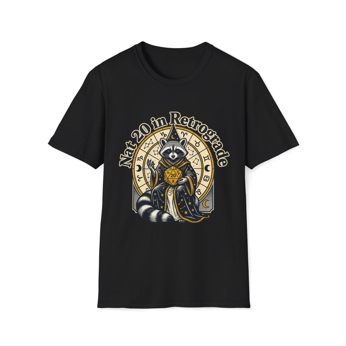 Nat 20 in Retrograde T-shirt