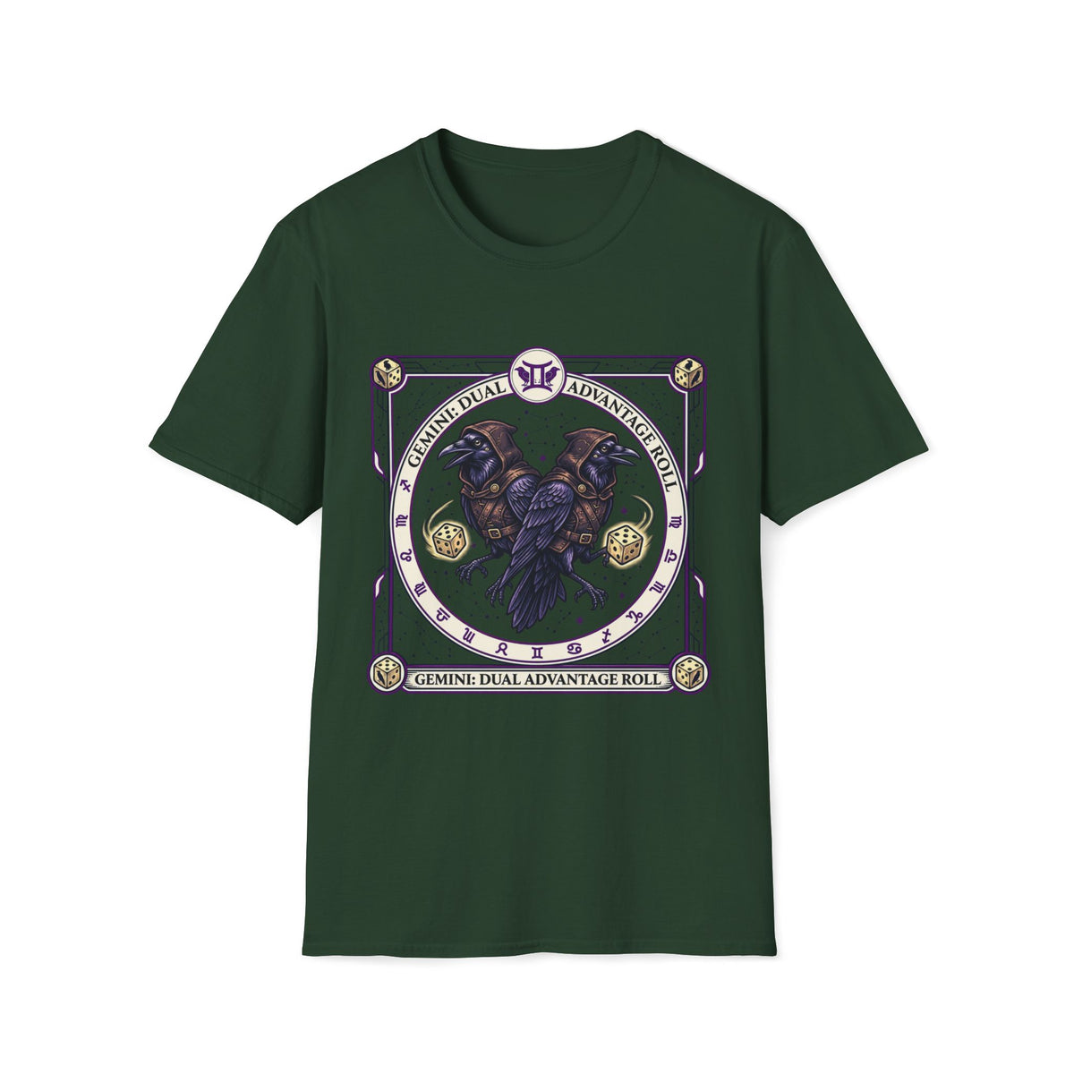 Gemini: Dual Advantage Roll T-shirt