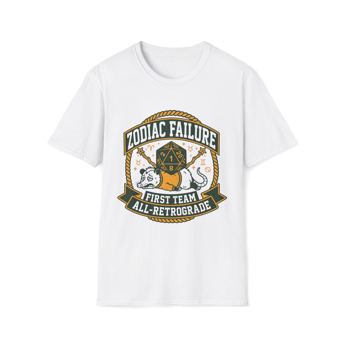 Zodiac Failure First Team All-Retrograde T-shirt