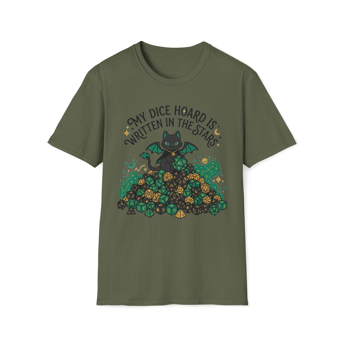 My Dice Hoard Is Written In The Stars T-shirt