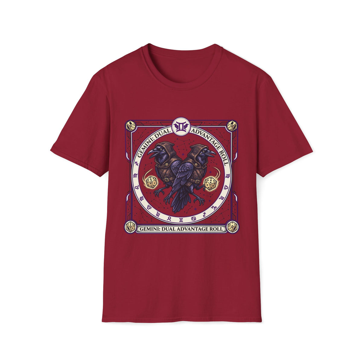 Gemini: Dual Advantage Roll T-shirt