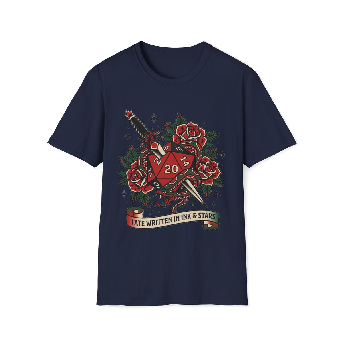 Fate Written In Ink & Stars T-shirt