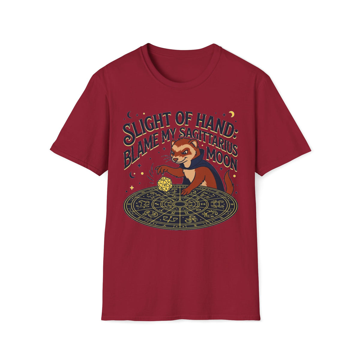 Slight of Hand: Blame My Sagittarius Moon T-shirt