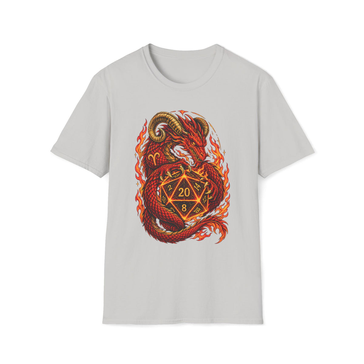 Cosmic Guardian of the Sacred D20 T-shirt