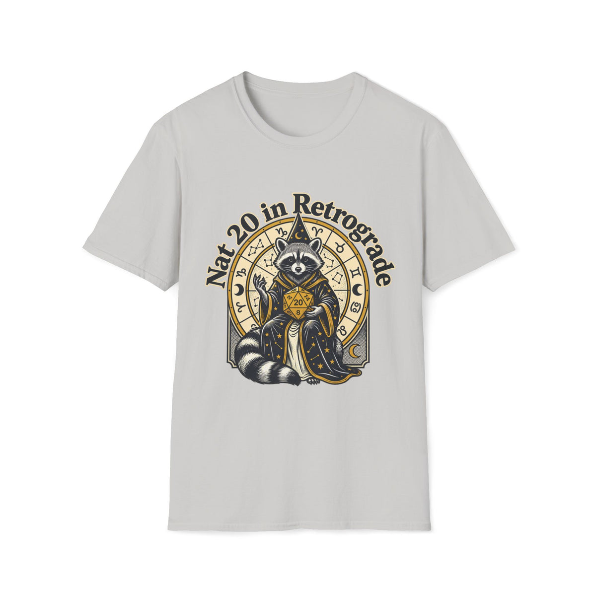 Nat 20 in Retrograde T-shirt
