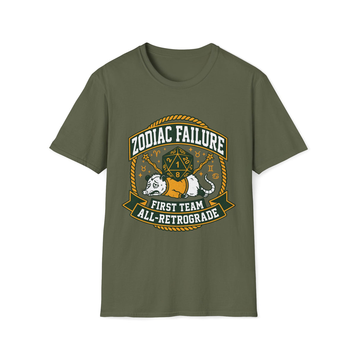 Zodiac Failure First Team All-Retrograde T-shirt