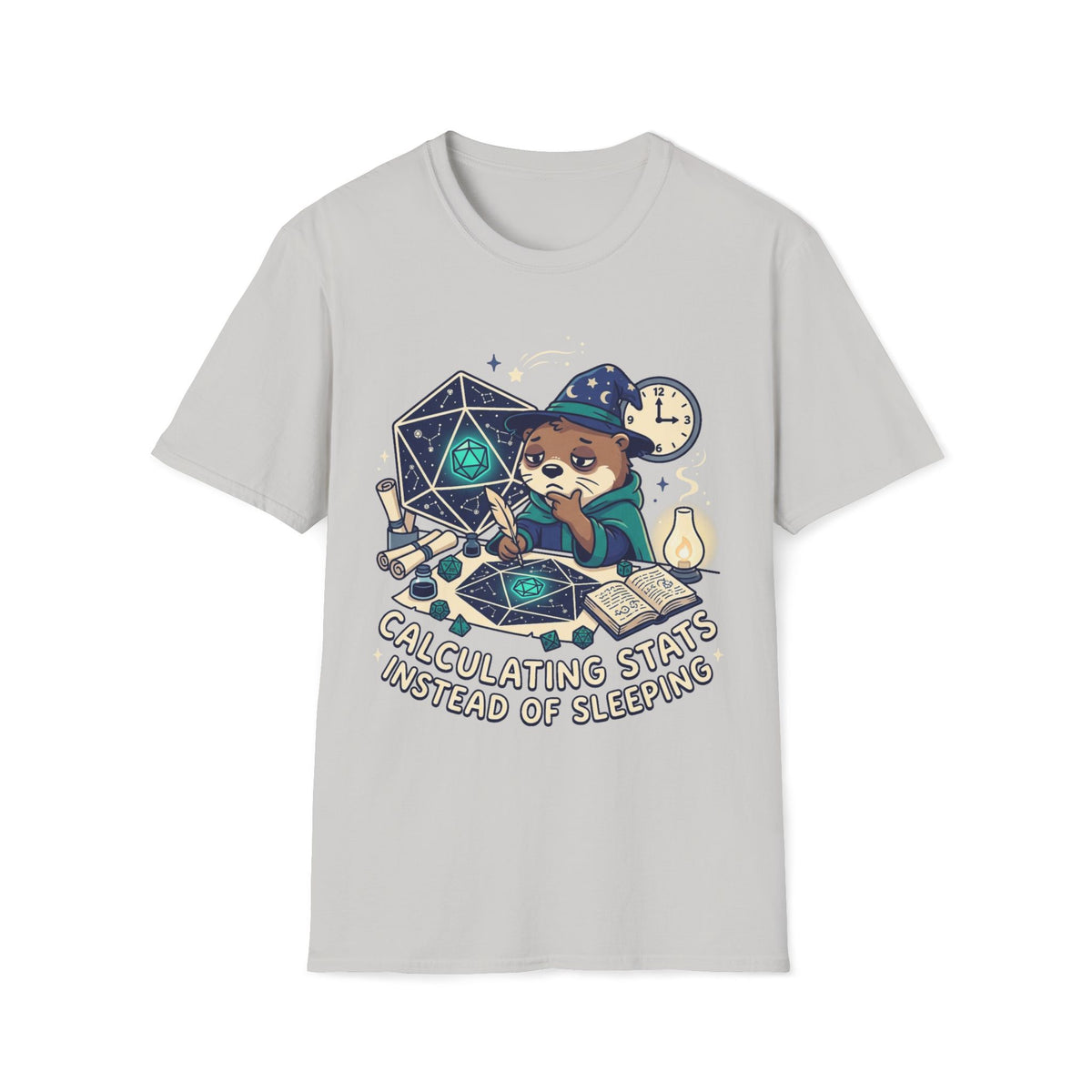 Calculating Stats Instead Of Sleeping T-shirt