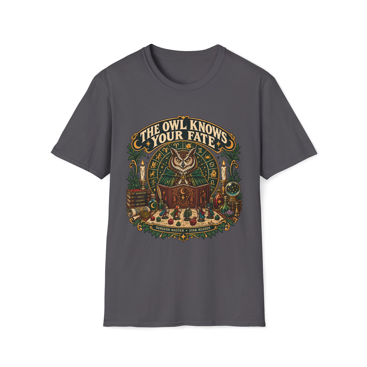The Owl Knows Your Fate T-shirt