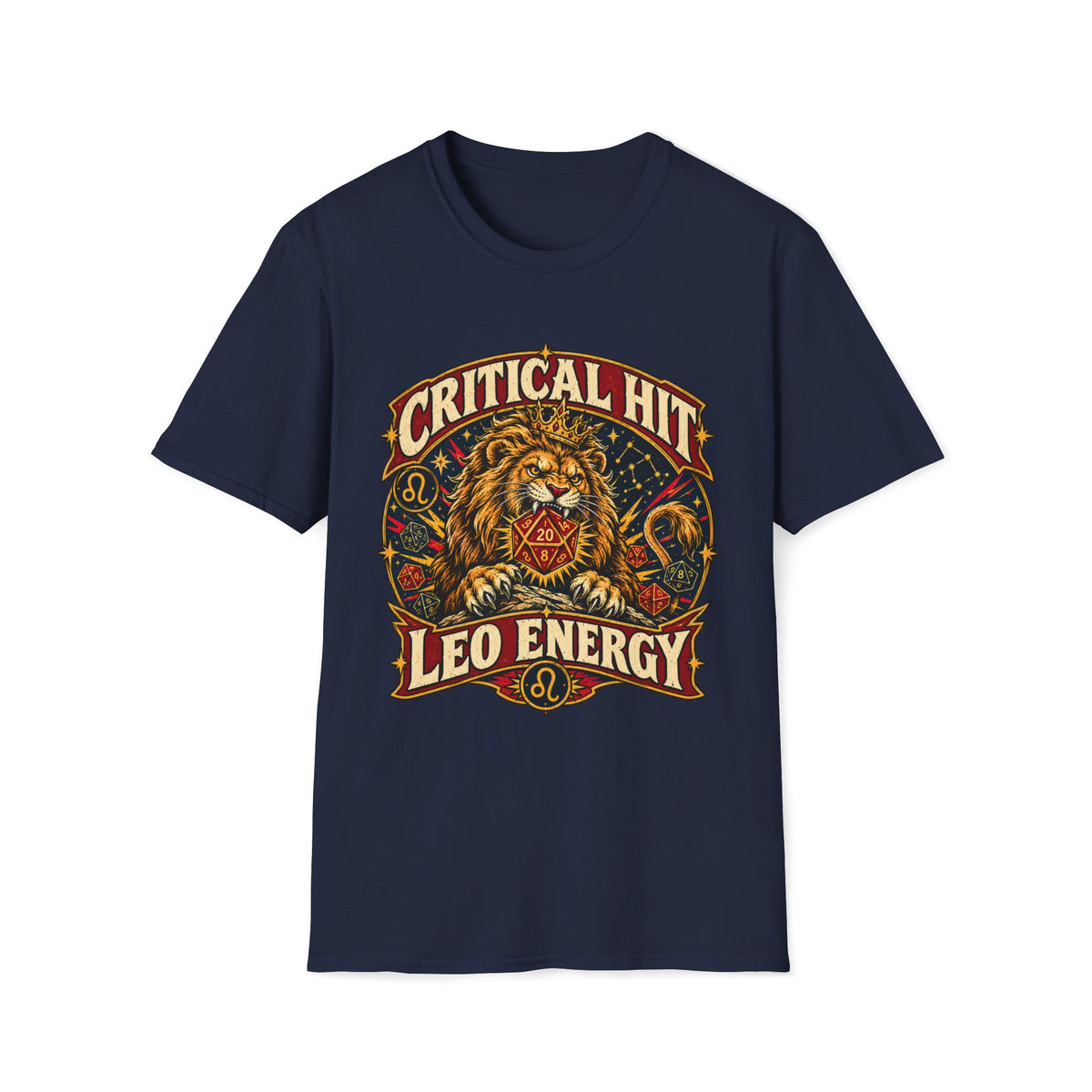 Critical Hit Leo Energy T-shirt