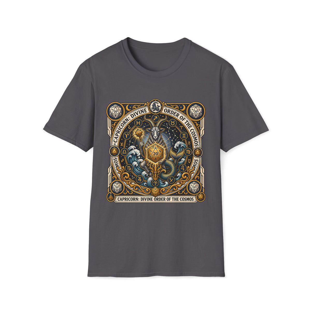 Capricorn: Divine Order of the Cosmos T-shirt