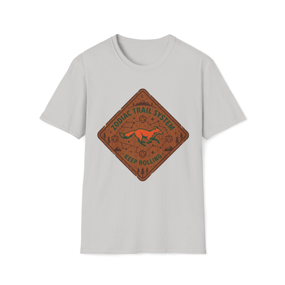Zodiac Trail System Keep Rolling T-shirt
