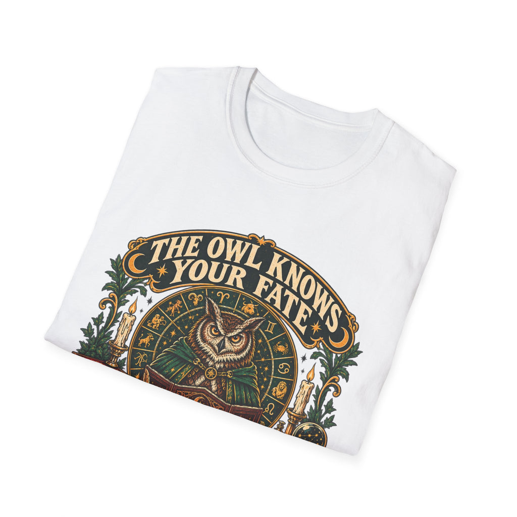 The Owl Knows Your Fate T-shirt