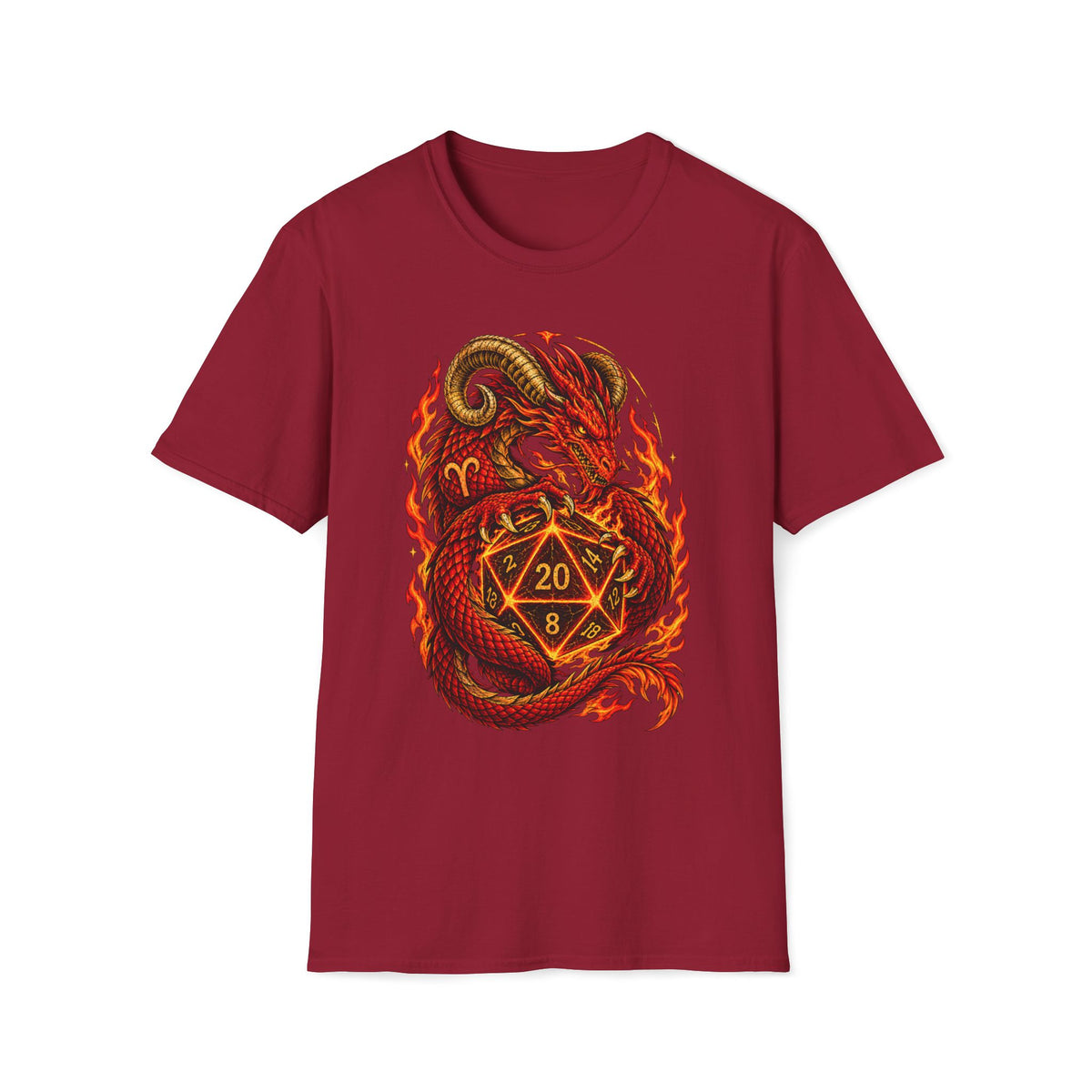 Cosmic Guardian of the Sacred D20 T-shirt
