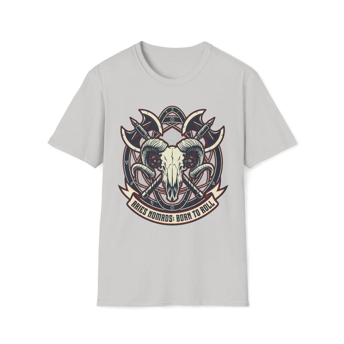 Aries Nomads: Born to Roll T-shirt