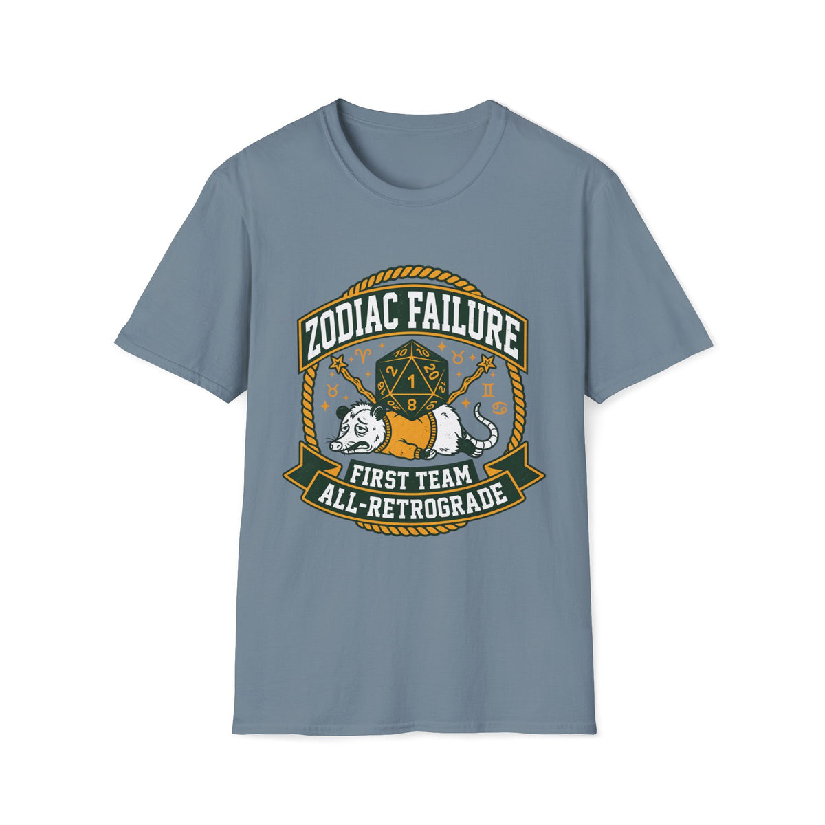 Zodiac Failure First Team All-Retrograde T-shirt