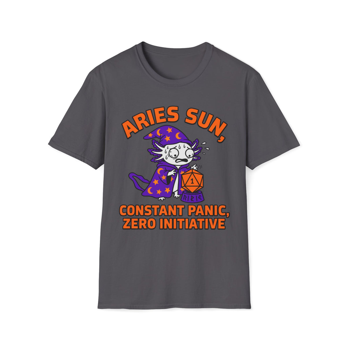 Aries Sun, Constant Panic, Zero Initiative T-shirt