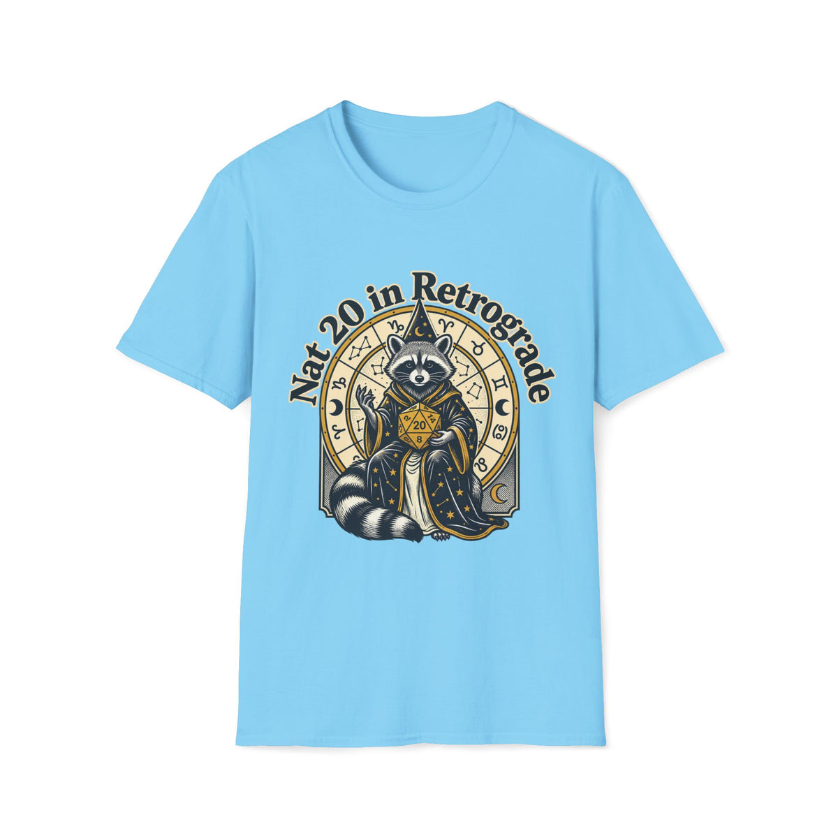 Nat 20 in Retrograde T-shirt
