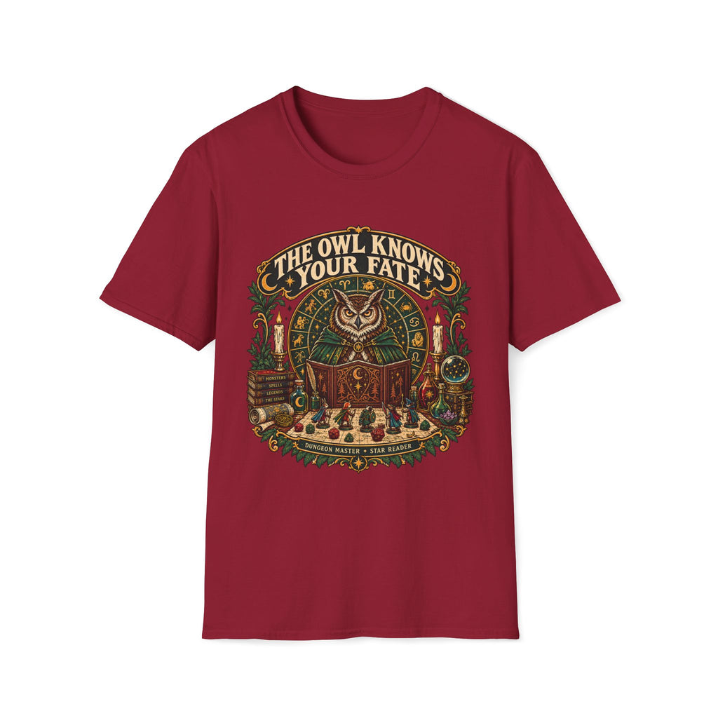 The Owl Knows Your Fate T-shirt