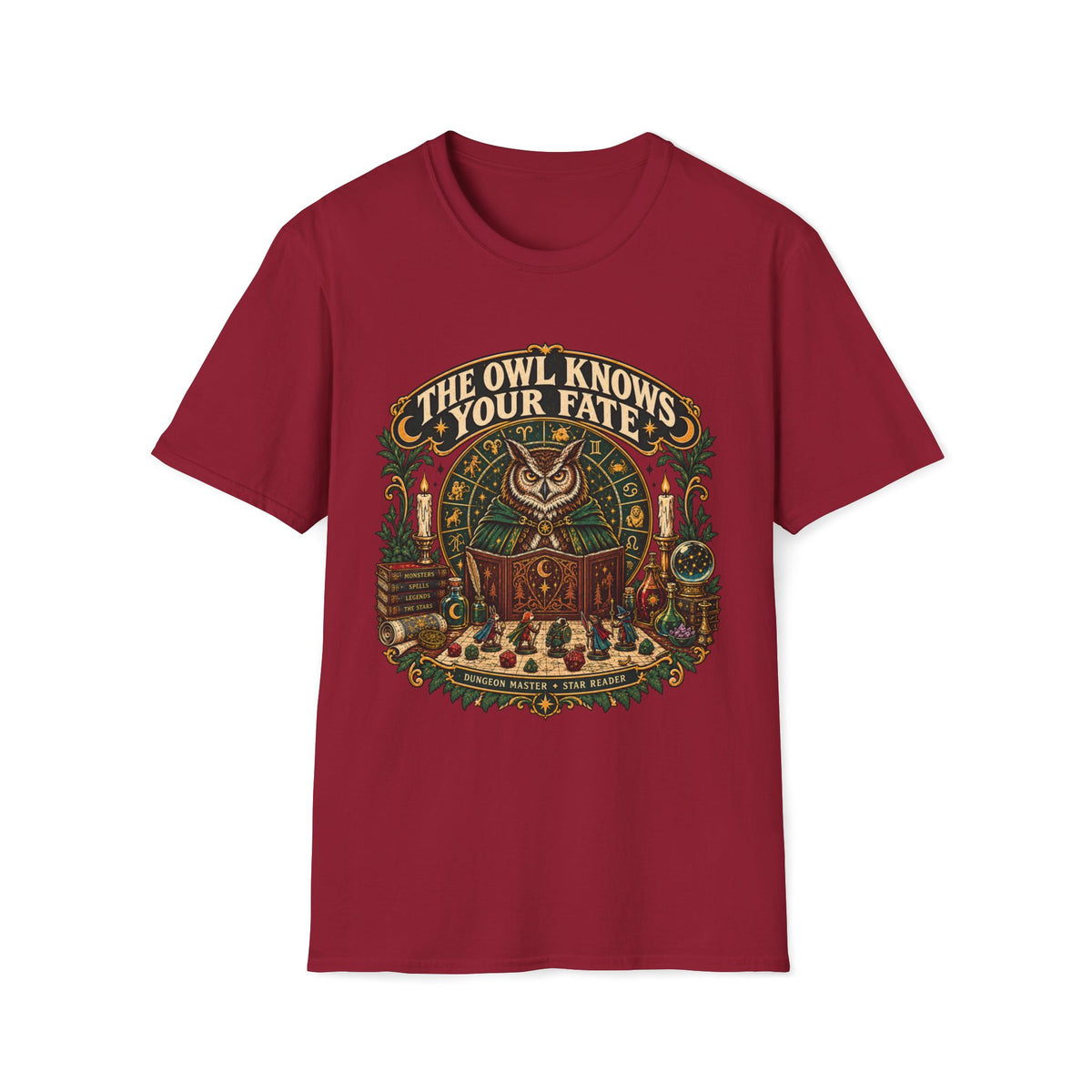 The Owl Knows Your Fate T-shirt
