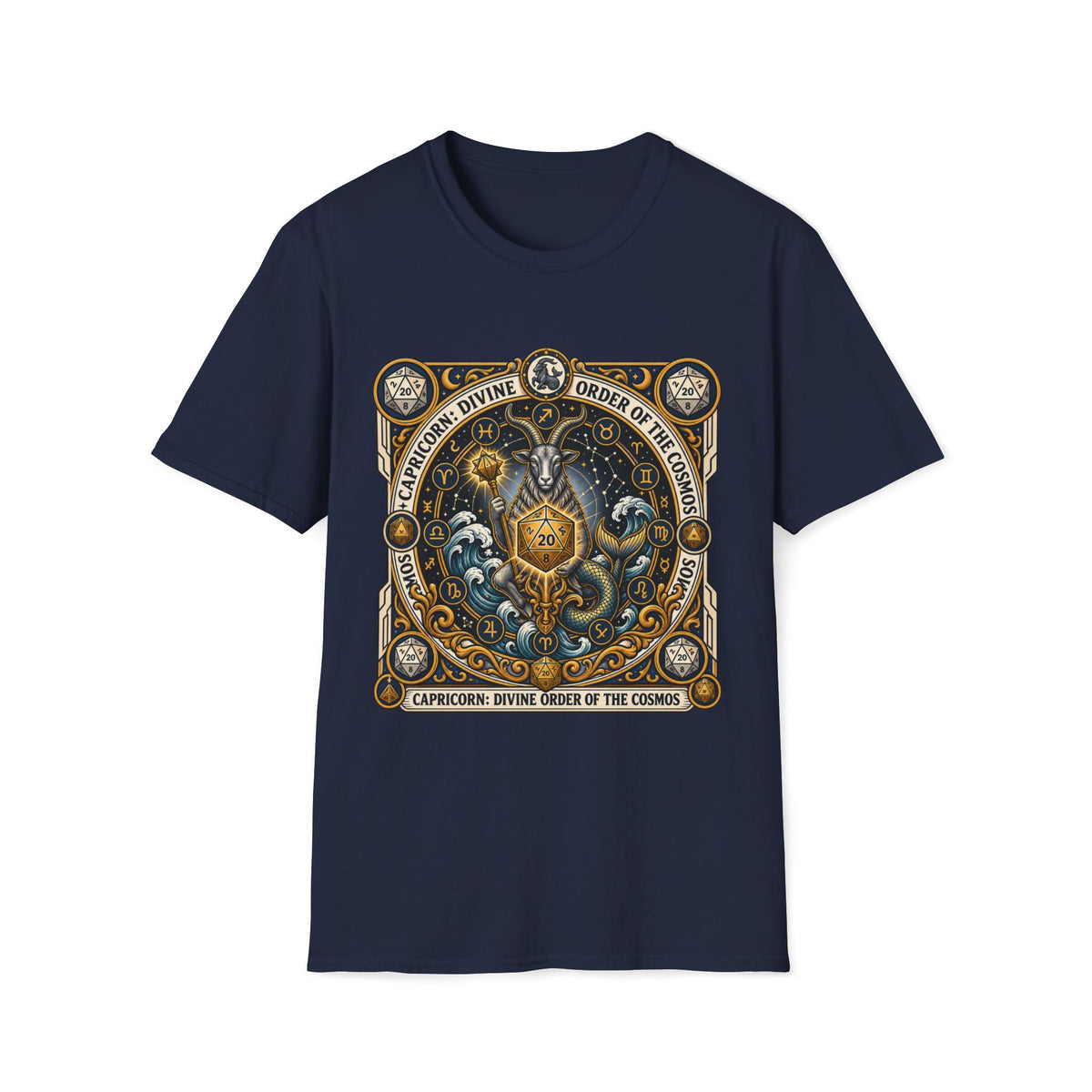 Capricorn: Divine Order of the Cosmos T-shirt