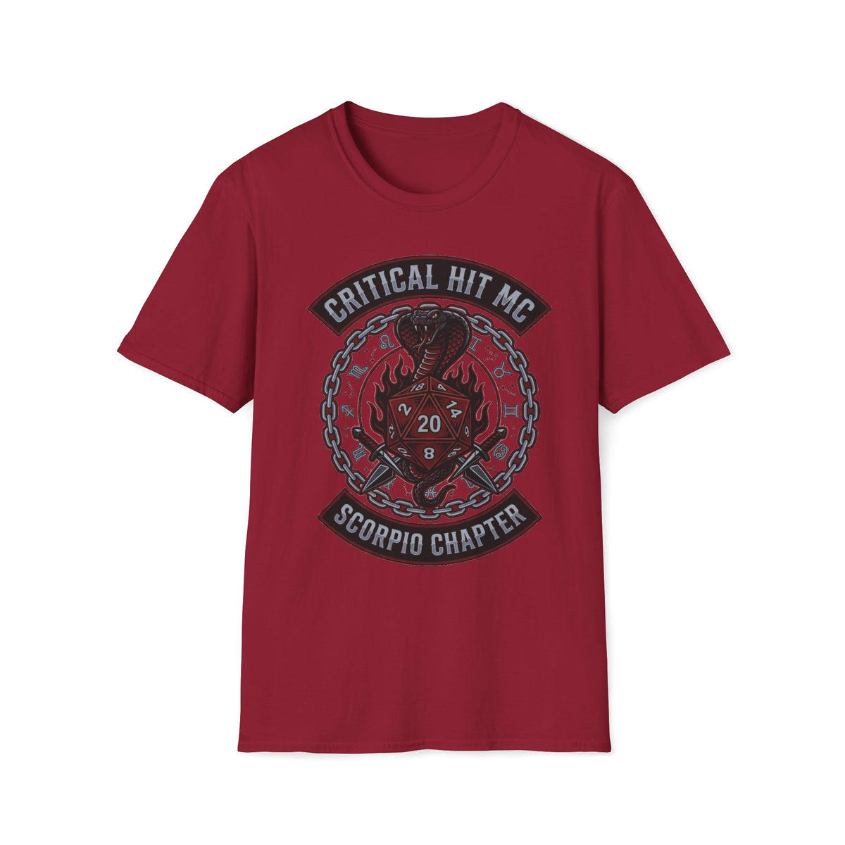 Critical Hit MC Scorpio Chapter T-shirt