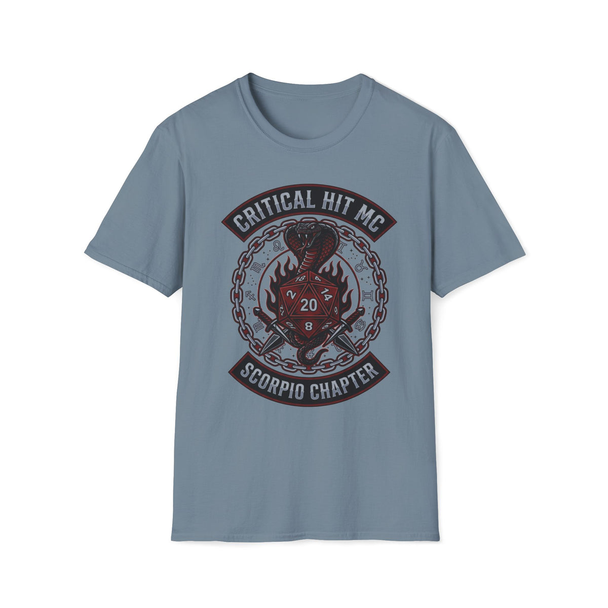 Critical Hit MC Scorpio Chapter T-shirt