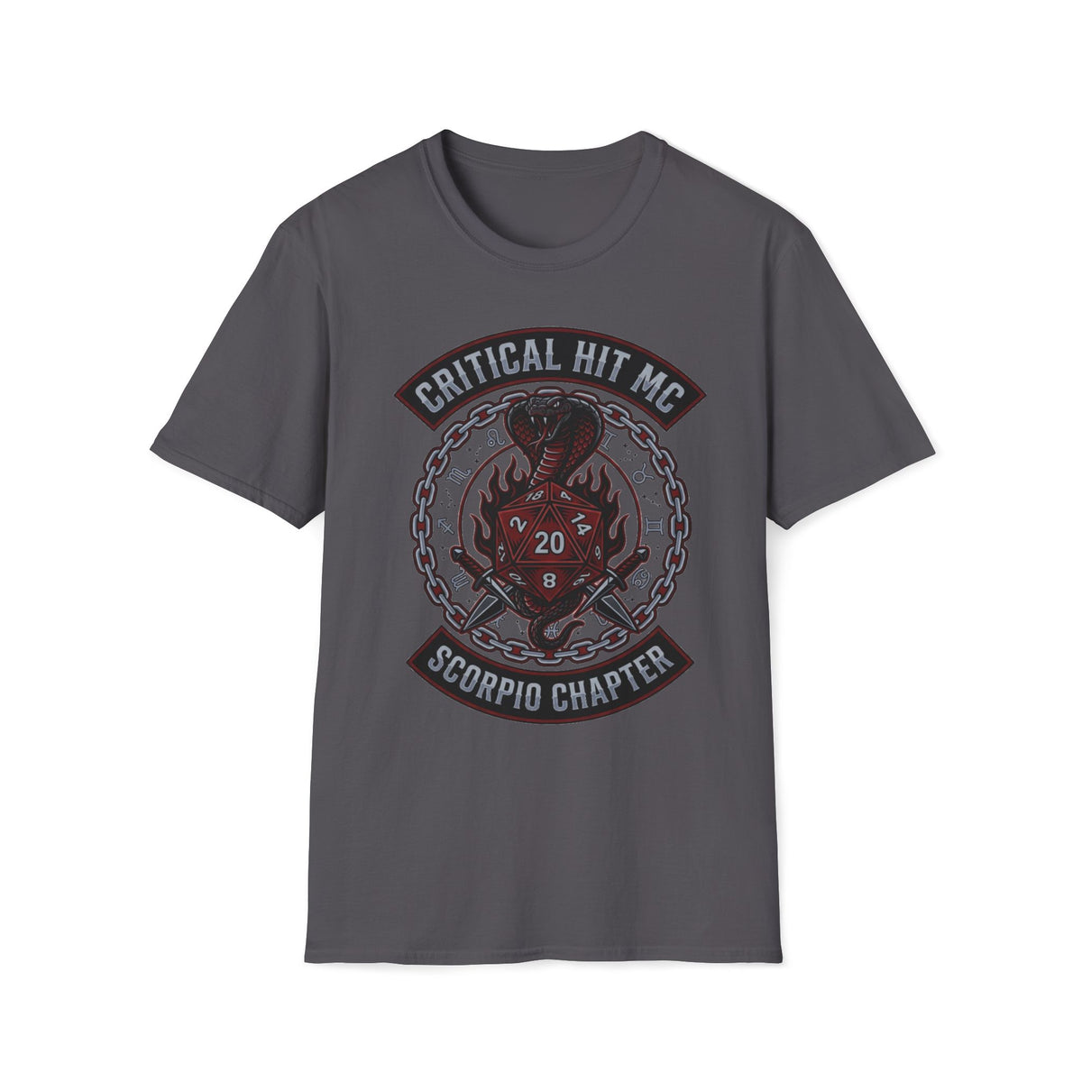 Critical Hit MC Scorpio Chapter T-shirt