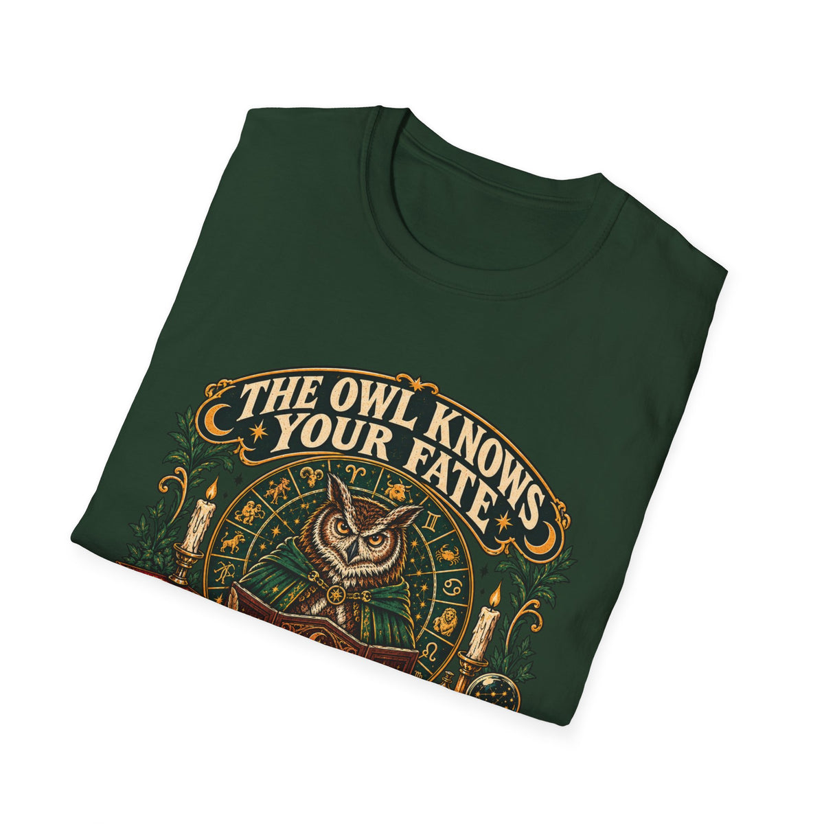 The Owl Knows Your Fate T-shirt
