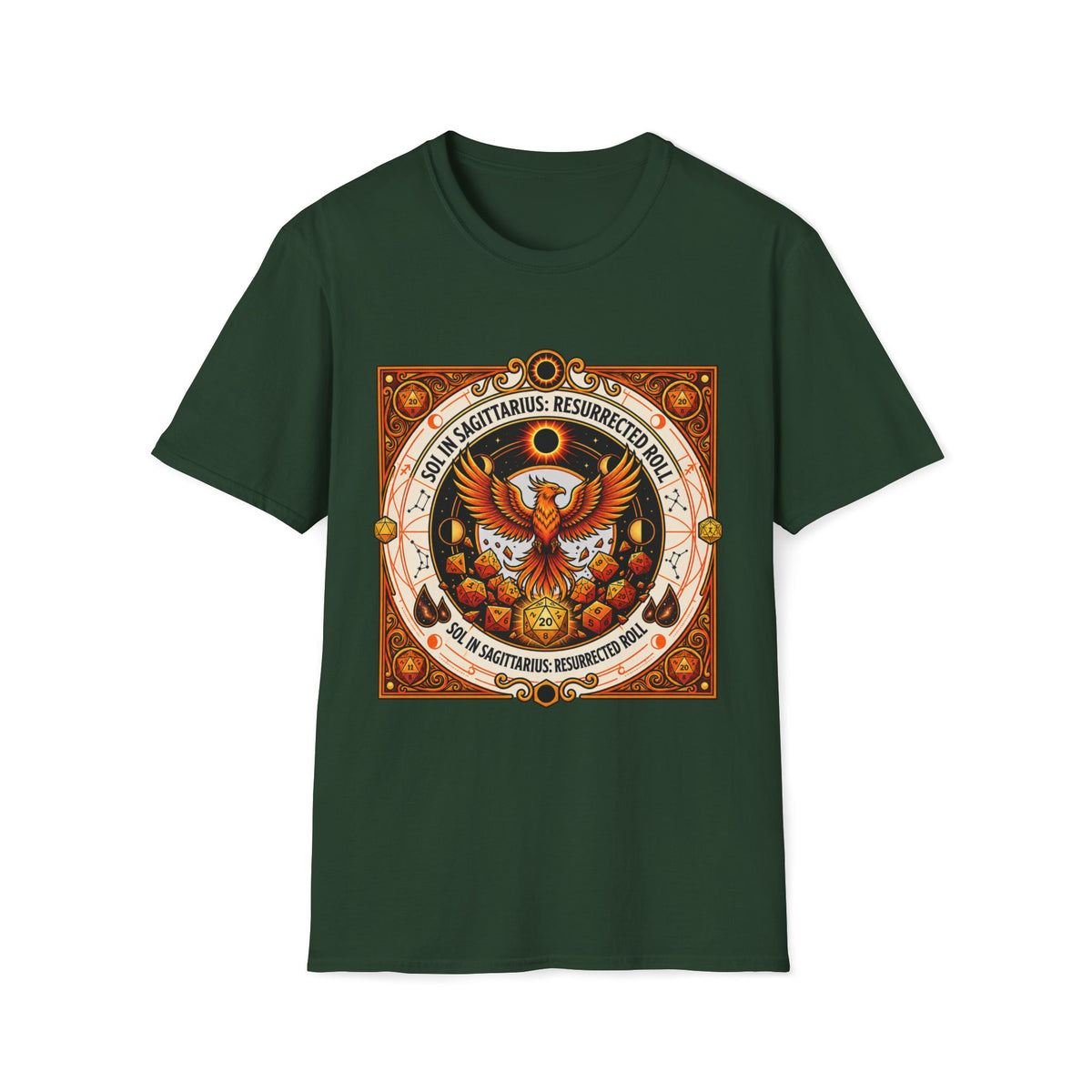 Sol In Sagittarius: Resurrected Roll T-shirt