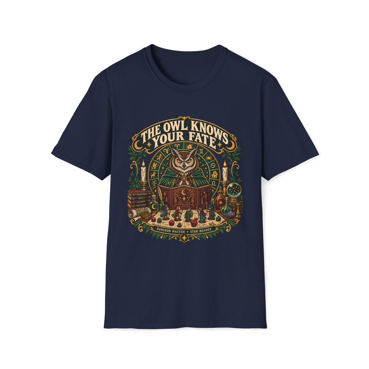 The Owl Knows Your Fate T-shirt