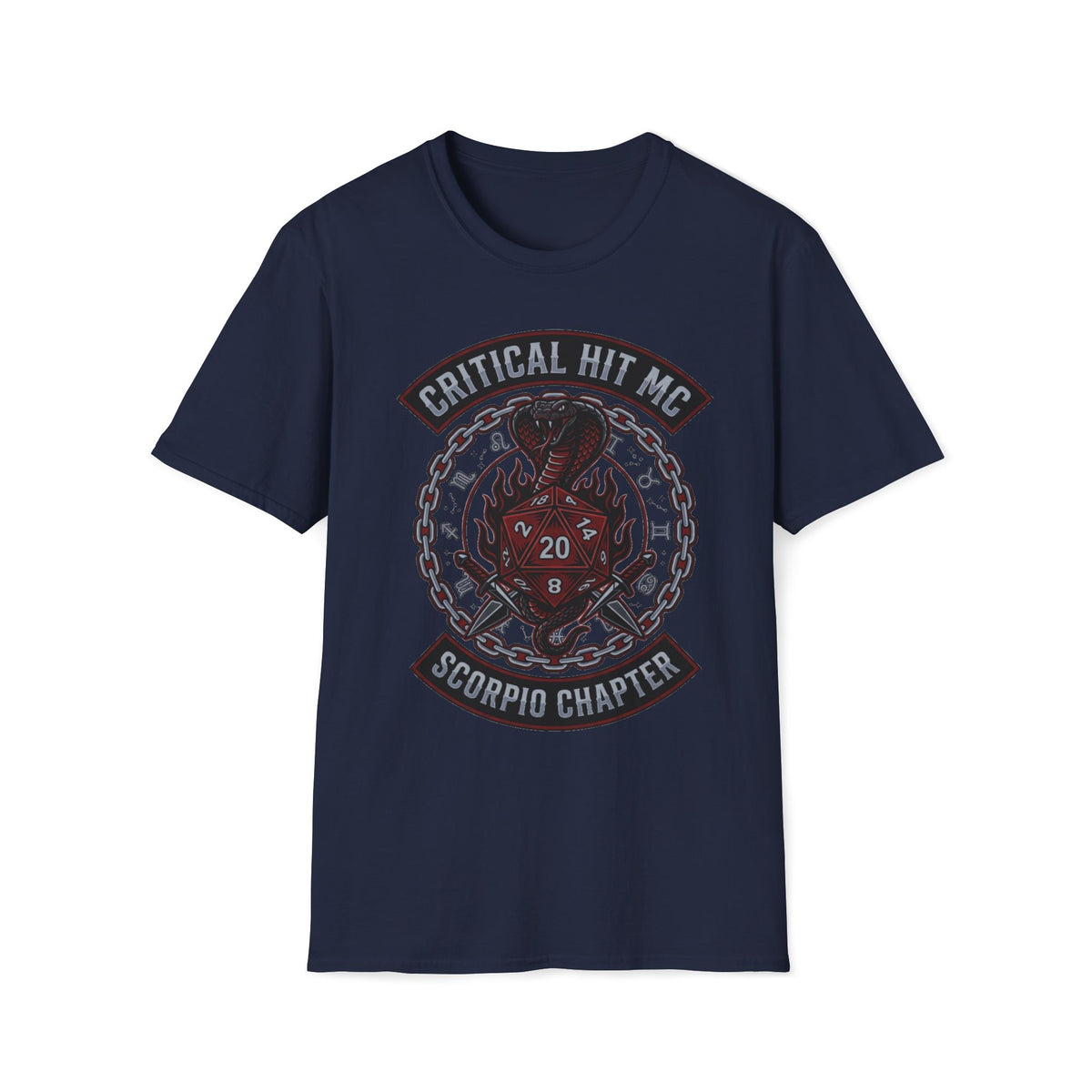 Critical Hit MC Scorpio Chapter T-shirt