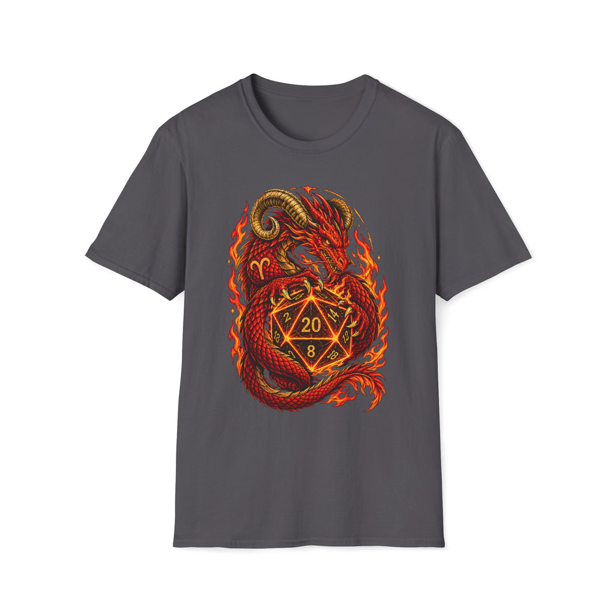 Cosmic Guardian of the Sacred D20 T-shirt