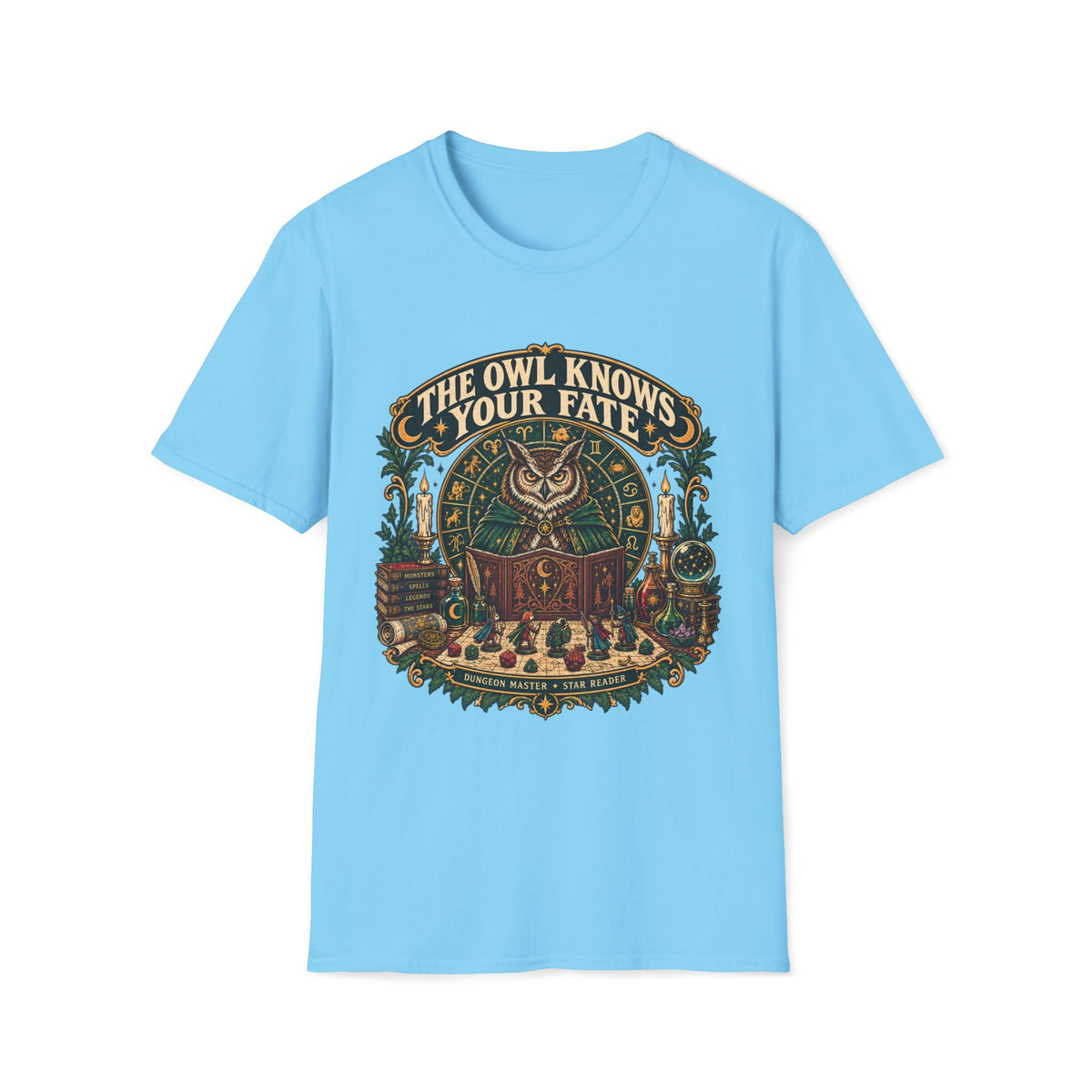 The Owl Knows Your Fate T-shirt