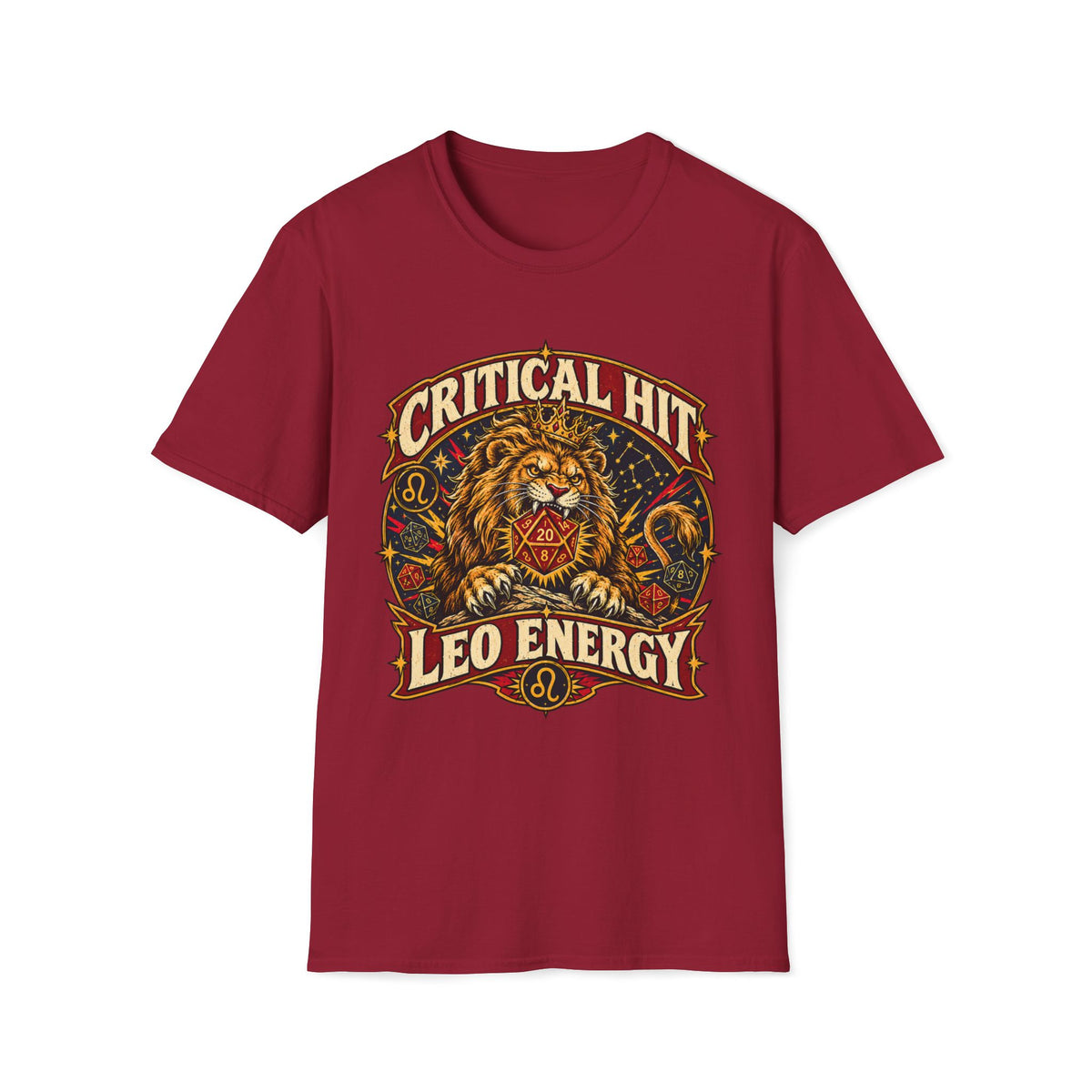 Critical Hit Leo Energy T-shirt