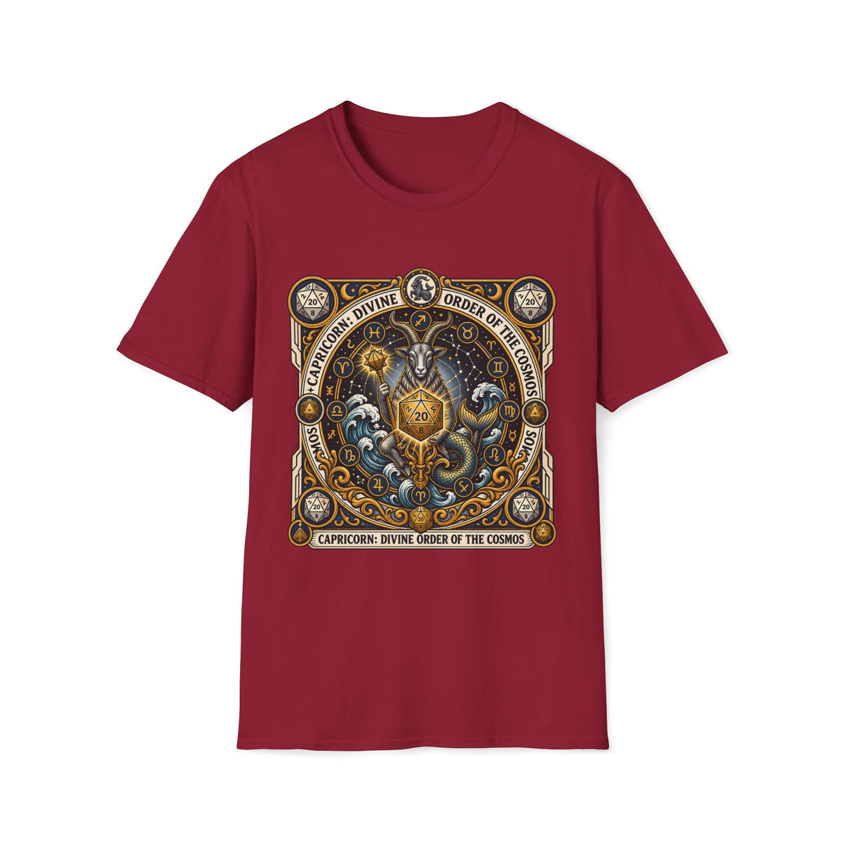 Capricorn: Divine Order of the Cosmos T-shirt