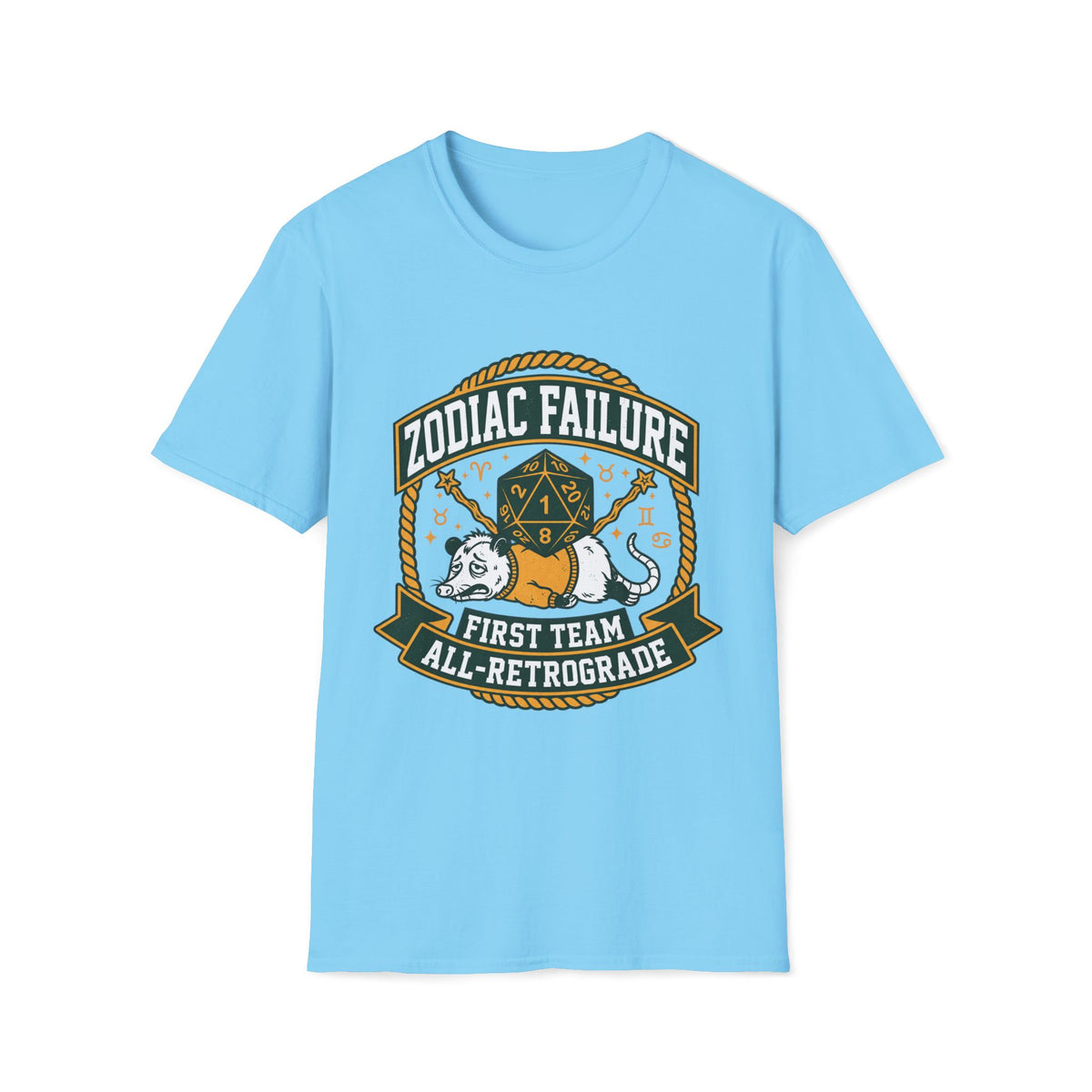 Zodiac Failure First Team All-Retrograde T-shirt