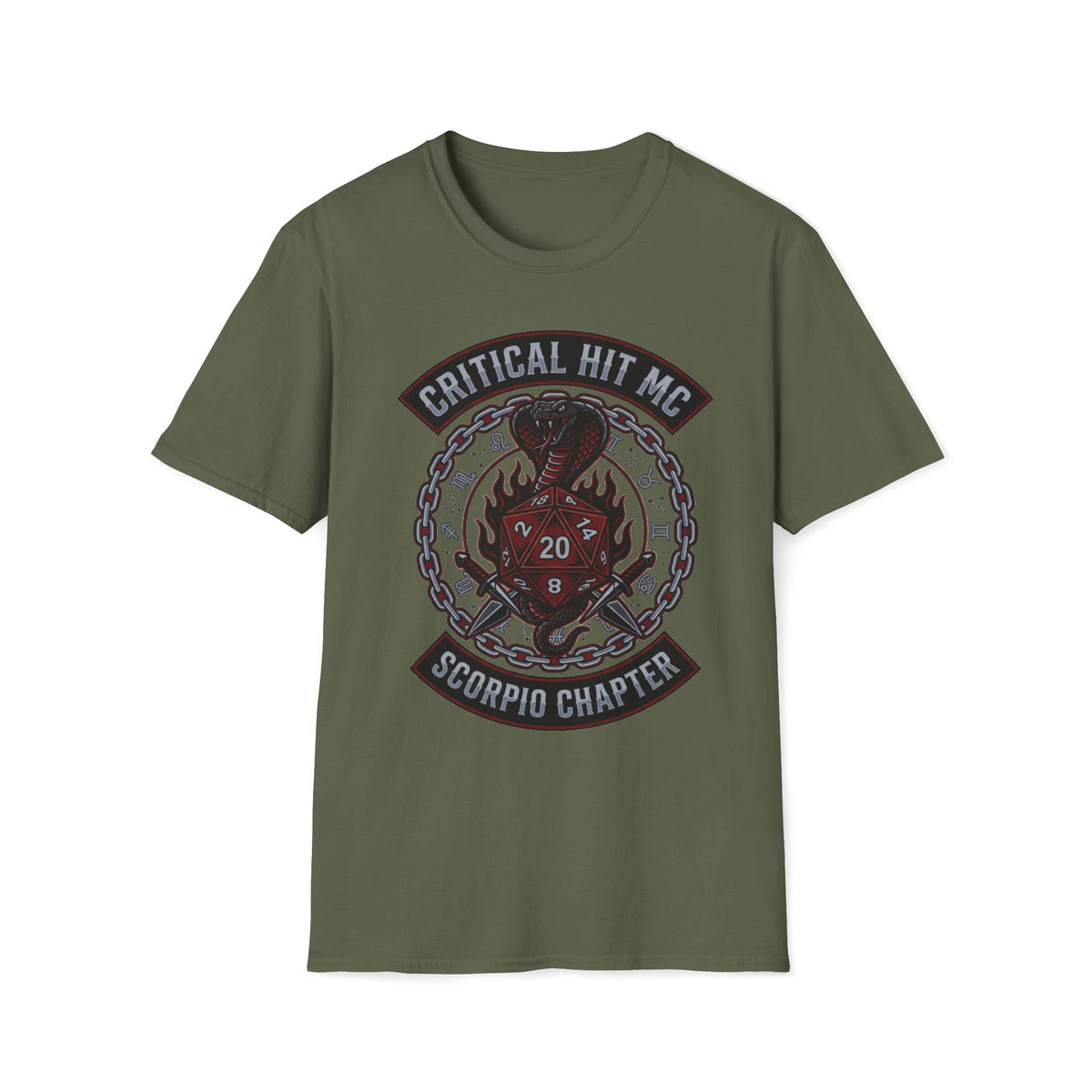 Critical Hit MC Scorpio Chapter T-shirt