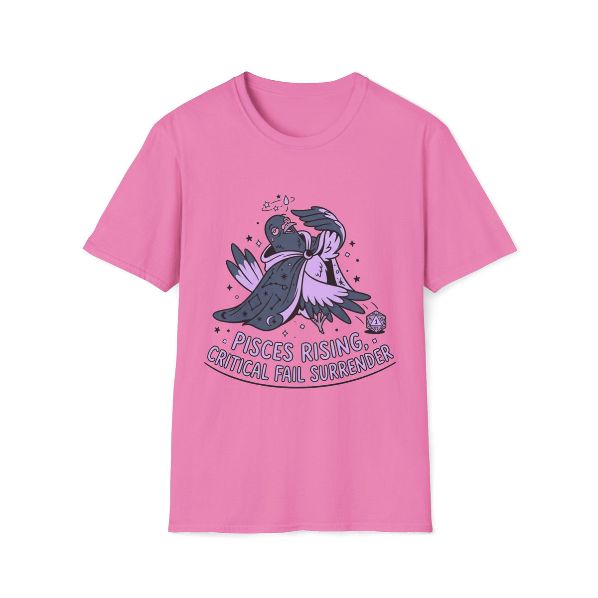 Pisces Rising, Critical Fail Surrender T-shirt