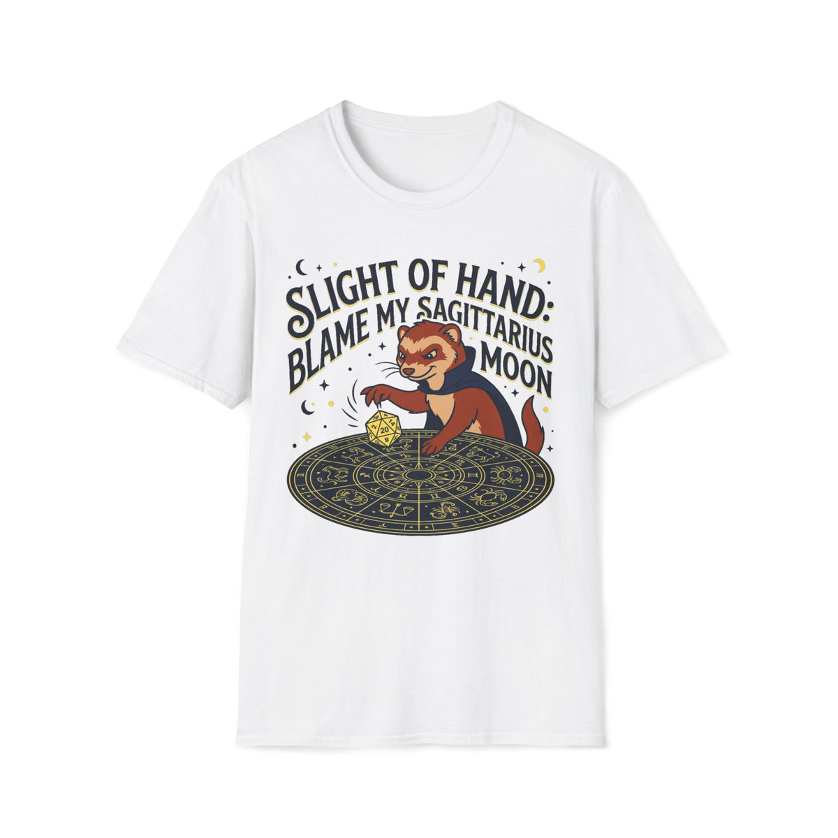 Slight of Hand: Blame My Sagittarius Moon T-shirt