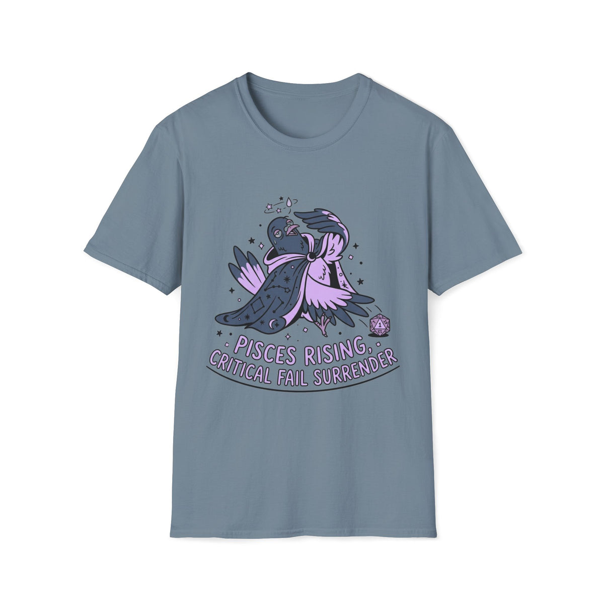 Pisces Rising, Critical Fail Surrender T-shirt