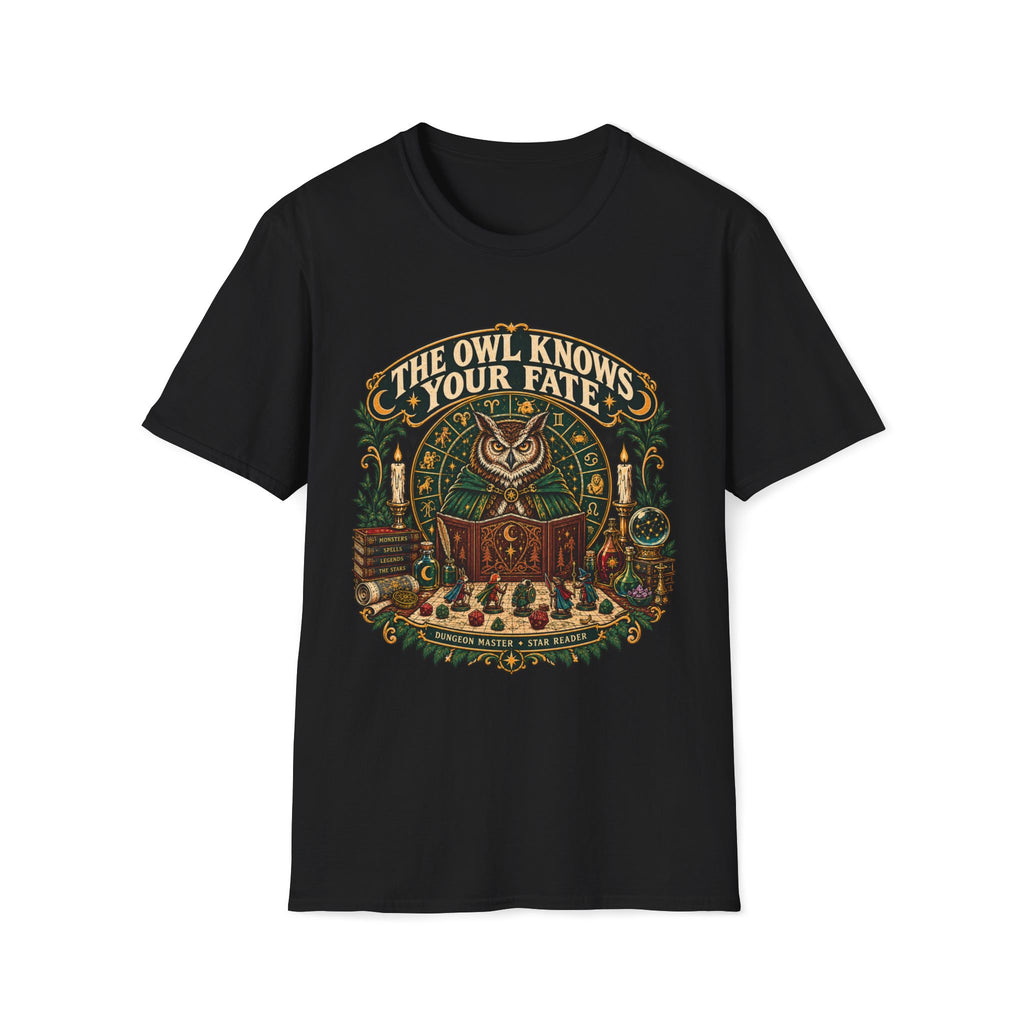 The Owl Knows Your Fate T-shirt