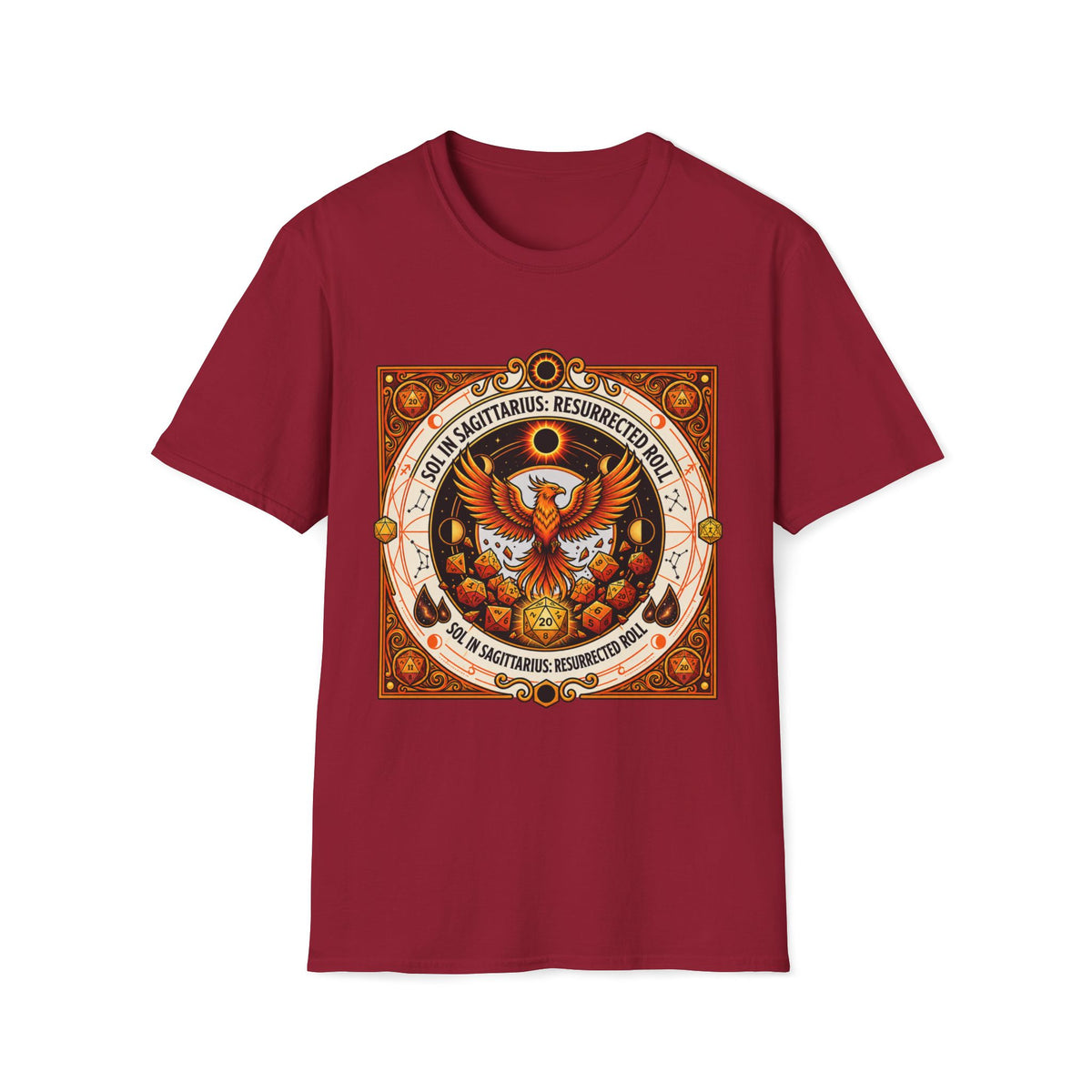 Sol In Sagittarius: Resurrected Roll T-shirt