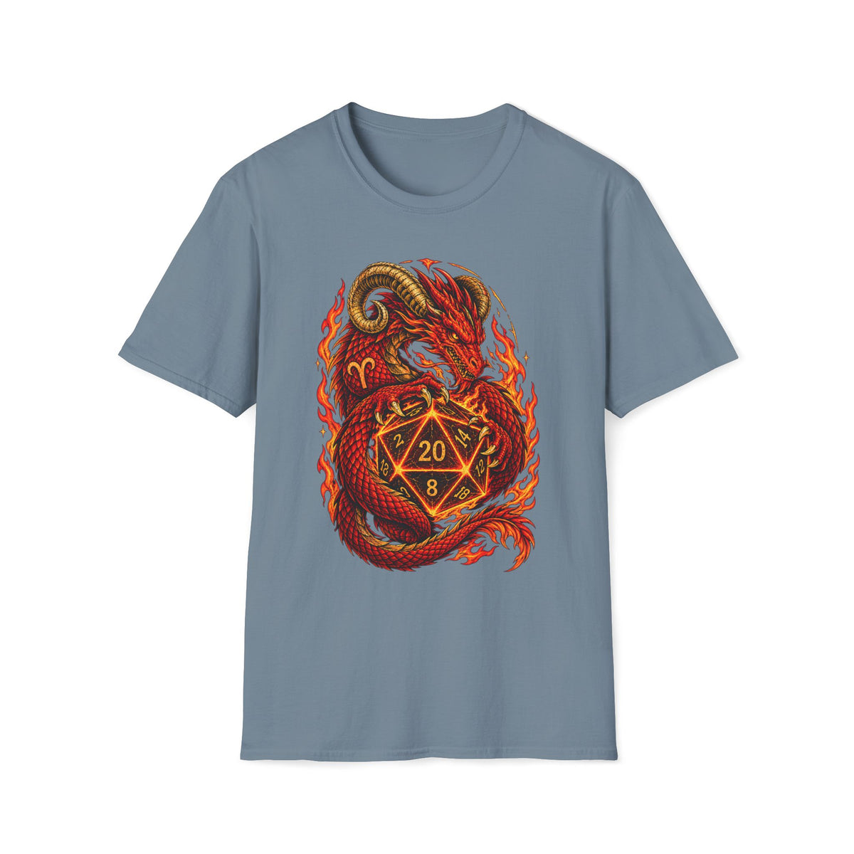 Cosmic Guardian of the Sacred D20 T-shirt