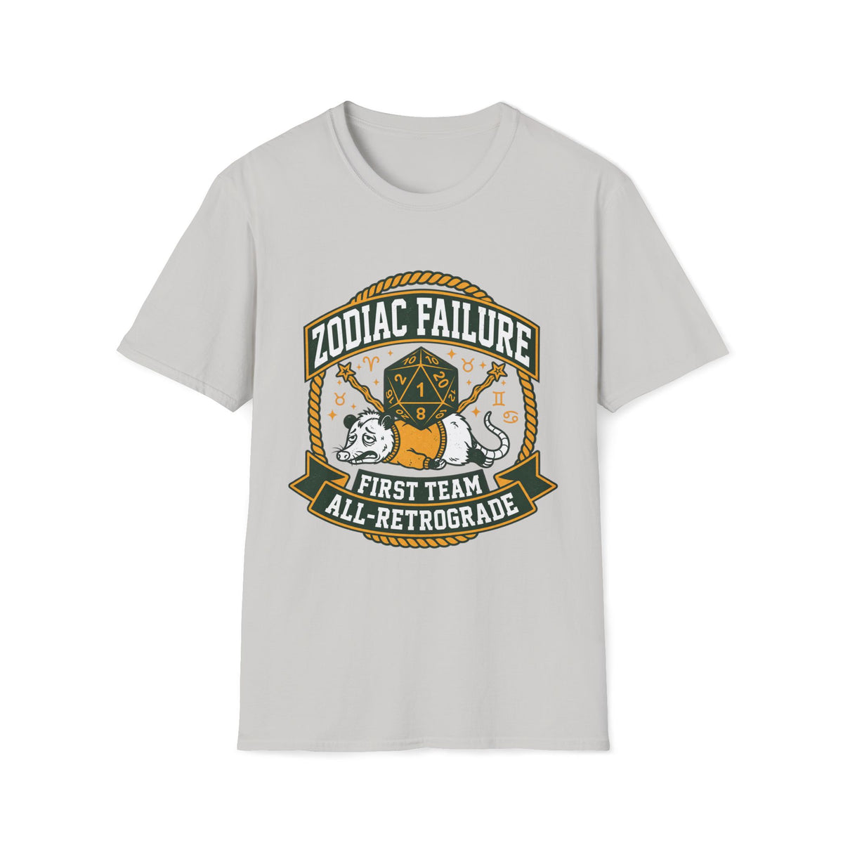 Zodiac Failure First Team All-Retrograde T-shirt