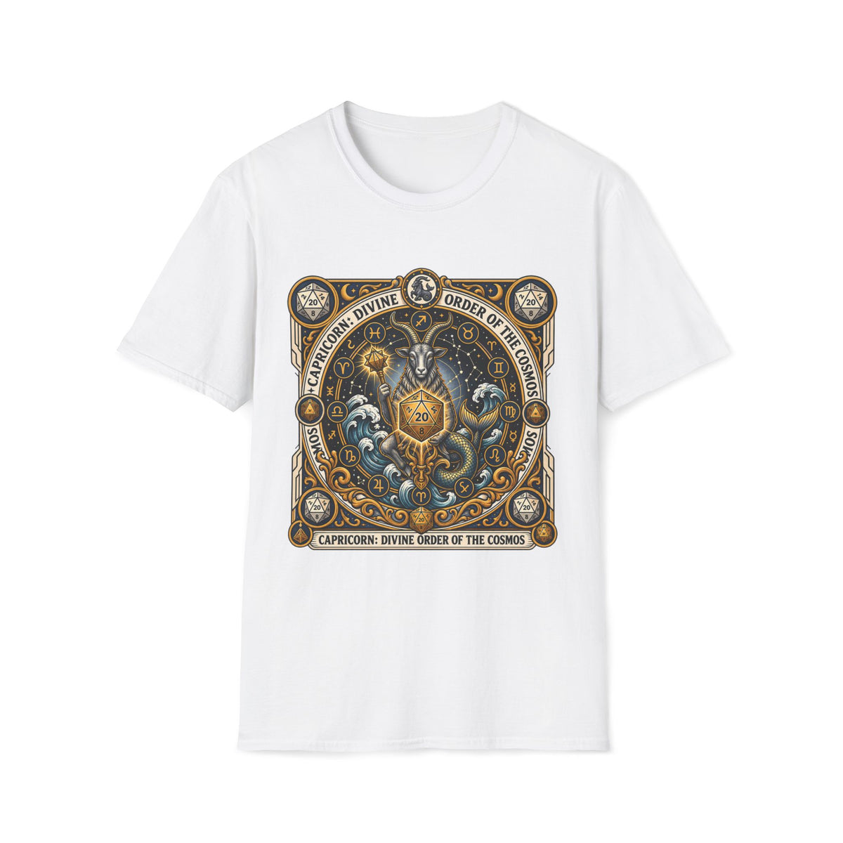 Capricorn: Divine Order of the Cosmos T-shirt