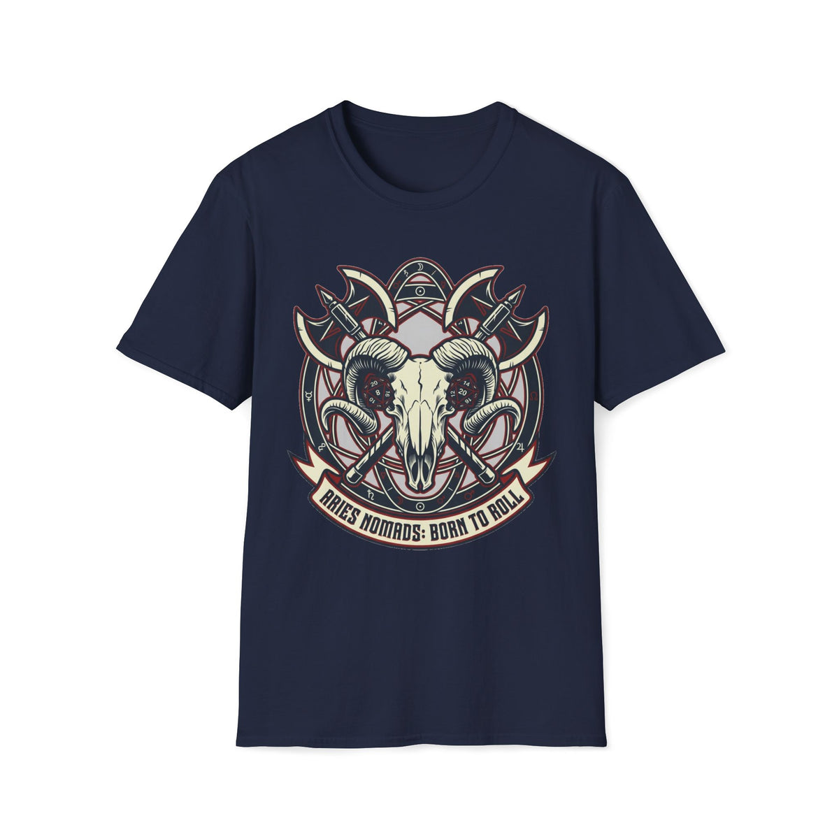 Aries Nomads: Born to Roll T-shirt