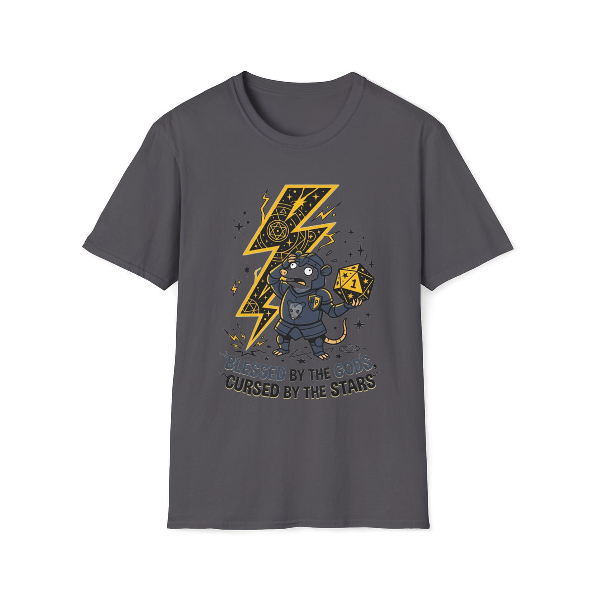 Blessed By The Gods, Cursed By The Stars T-shirt
